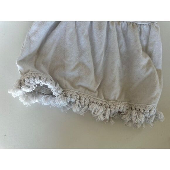 Johnny Was Calme Medium Bamboo Organic Cotton Flared Sleeves Fringe Boho - Picture 3 of 6